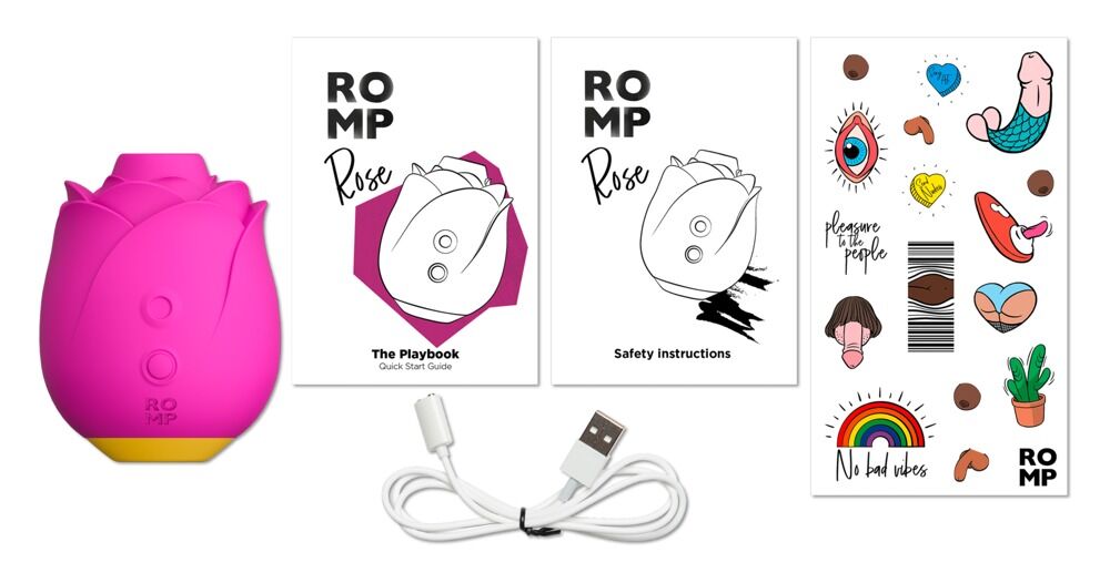 ROMP Rose bezdotykowy stymulator łechtaczki róża